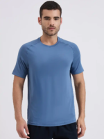 SG H1MT83786 Men Carmel Blue T-Shirt
