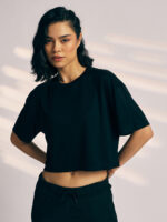 T-SHIRT WOMEN SG H3WT8257 BLACK