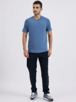 SG H1MT83786 Men Carmel Blue T-Shirt - Image 3