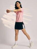 T-SHIRT WOMEN SG H3WT8265 LIGHT PINK - Image 2