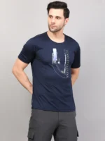 T-SHIRT MEN SG MPMTE0006 NAVY - Image 3