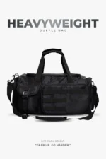 Heavyweight Duffle Bag Black